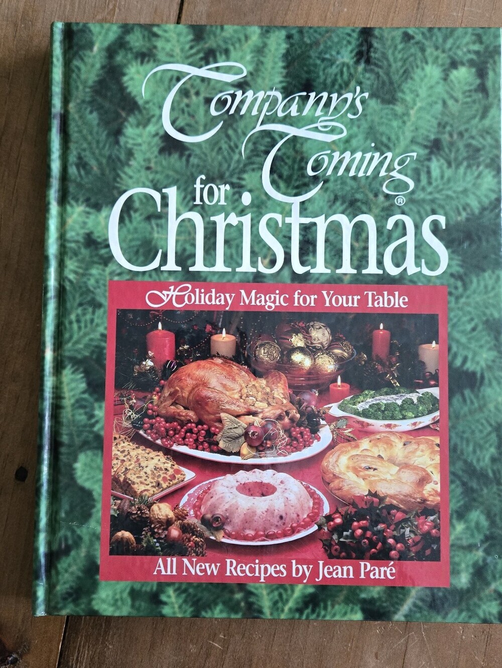 Companys Coming for Christmas Cookbook - Green